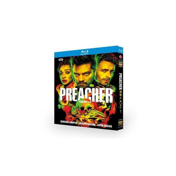 PREACHER / プリーチャー シーズン1+2+3+4 完全版 Blu-ray BOX 日本語吹き替え版