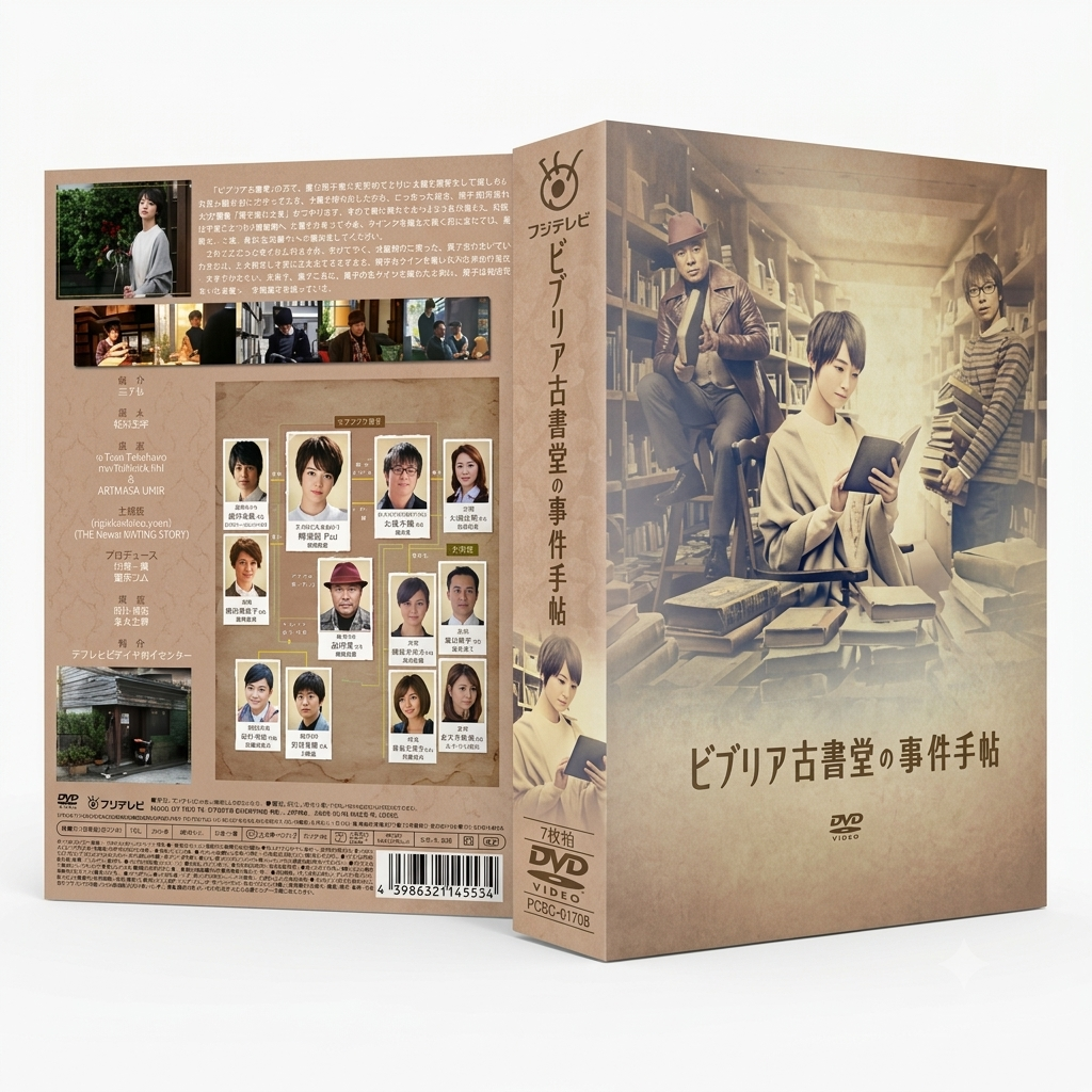 ビブリア古書堂の事件手帖 DVD-BOX 剛力彩芽 AKIRA 本編全話
