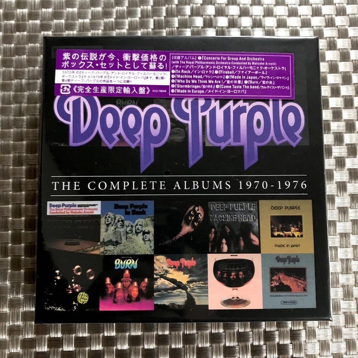 ディープ・パープル Deep Purple The Complete Albums 1970-1976 10CD Box Set  完全生産限定輸入盤 CD-BOX