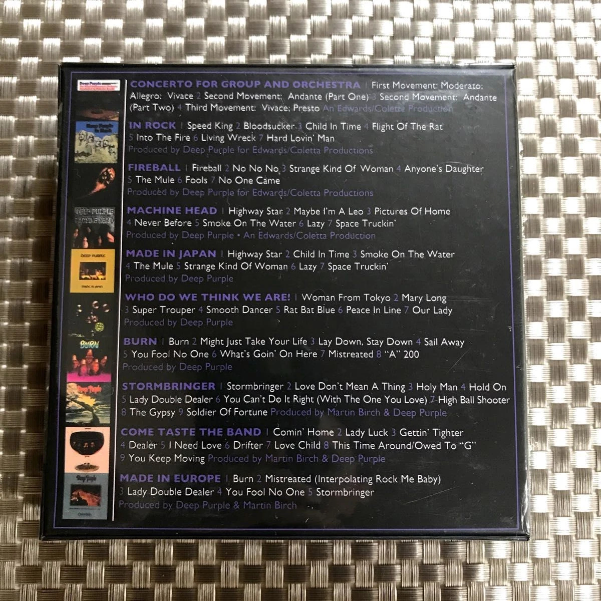 ディープ・パープル Deep Purple The Complete Albums 1970-1976 10CD Box Set  完全生産限定輸入盤 CD-BOX