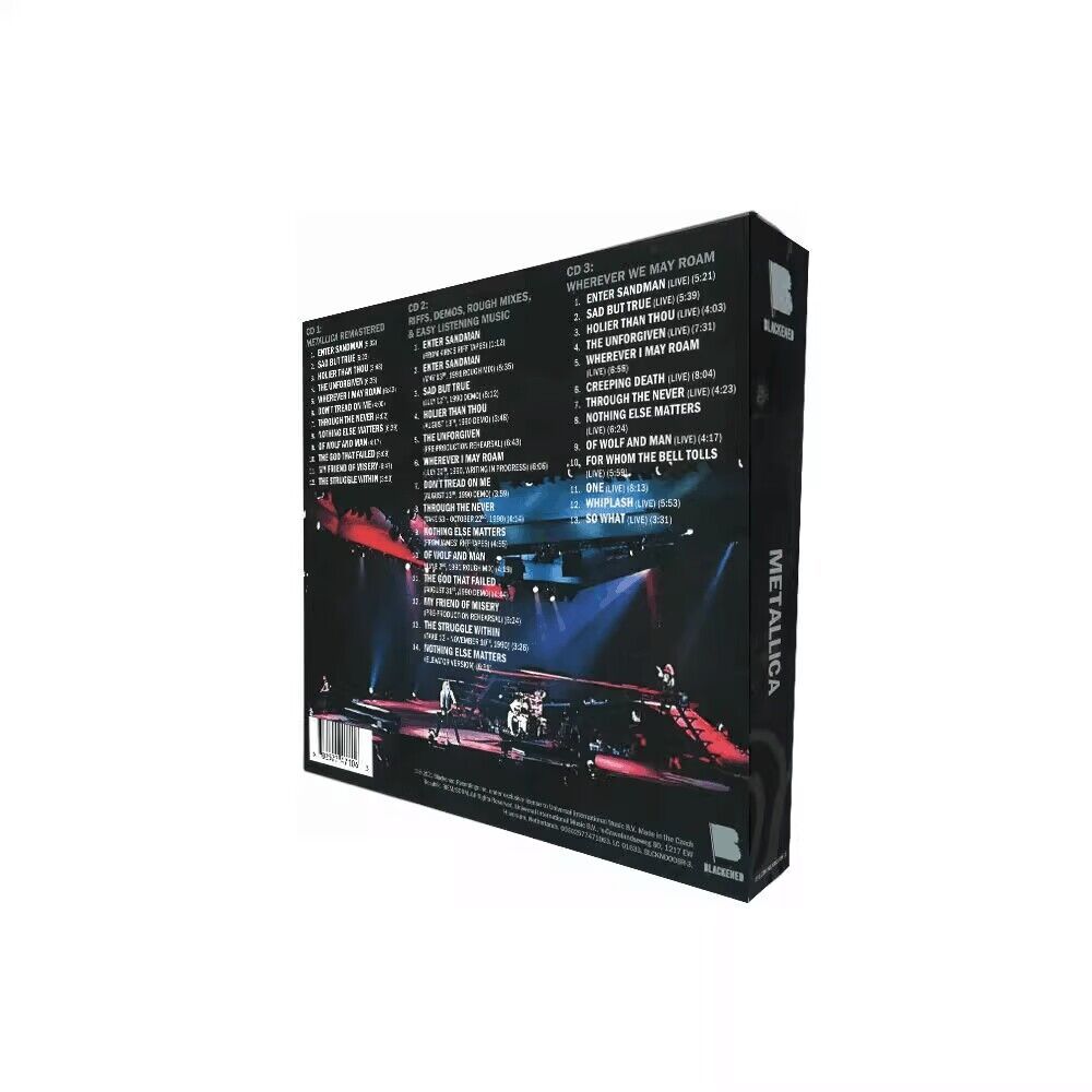 メタリカ Metallica The Black Album デラックス版 3CD ブラック・スネーク再発盤