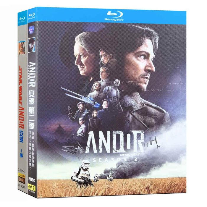 海外ドラマ スター・ウォーズ：キャシアン・アンドー シーズン1+2 DVD ブルーレイ Blu-ray BOX 日本語字幕 日本語吹替版 完全版 [Blu-ray]