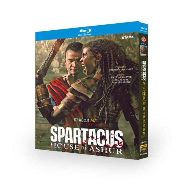 海外ドラマ スパルタカス: アシュールの家 DVD ブルーレイ Blu-ray BOX