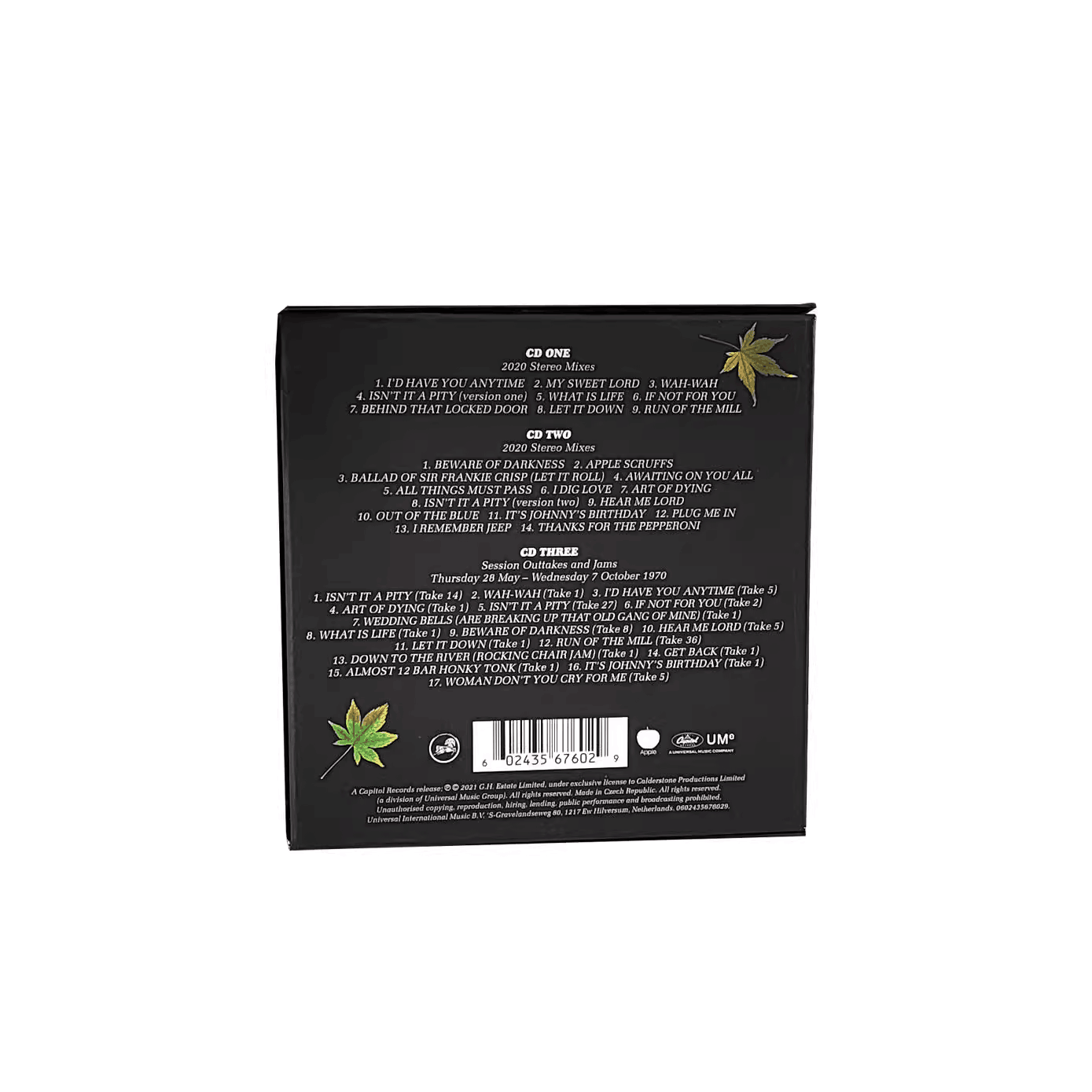 ジョージ・ハリスン George Harrison All Things Must Pass ベスト・デラックス 3CD