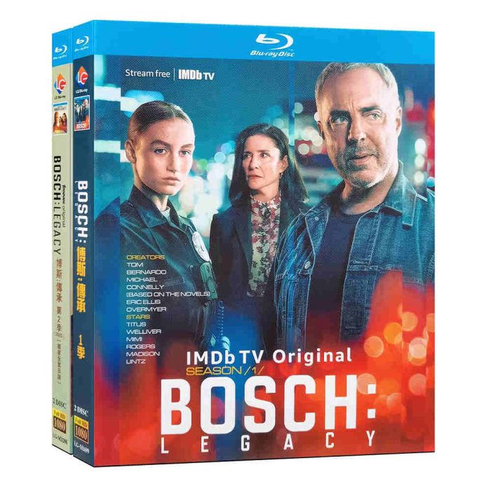 Bosch: Legacy / ボッシュ：受け継がれるもの シーズン1+2 完全版 Blu-ray BOX 全巻 日本語吹き替え版