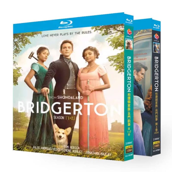 Bridgerton / ブリジャートン家 シーズン1+2+3 完全版 Blu-ray BOX 全巻 日本語吹き替え版