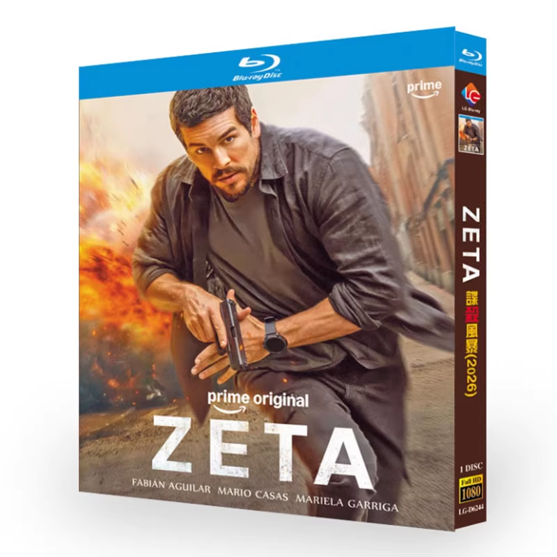 ゼータ ZETA 最新アクションスリラー映画 完全収録 アマゾンプライムオリジナル作品 Blu-ray 1 枚組