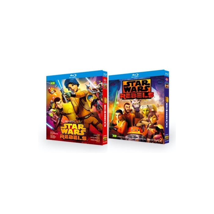 Star Wars Rebels / スター・ウォーズ 反乱者たち シーズン1+2+3+4 完全版 Blu-ray BOX 全巻 日本語吹き替え版
