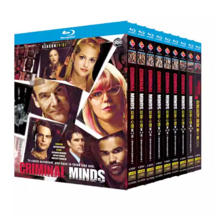 クリミナル・マインド/FBI vs. 異常犯罪 シーズン1-17 Blu-ray BOX 完全版 日本語吹き替え版