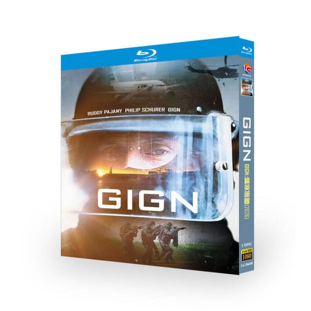 海外ドラマ G.I.G.N. フランス特殊部隊 DVD ブルーレイ Blu-ray BOX 日本語字幕 日本語吹き替え版 [Blu-ray]