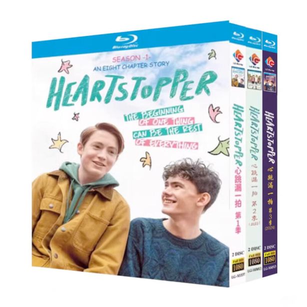 海外ドラマ「HEARTSTOPPER ハートストッパー」3作 ブルーレイ HEARTSTOPPER／ハートストッパー シーズン1+2+3 ブルーレイ Blu-ray