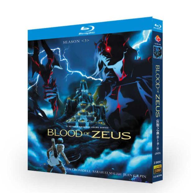 ゼウスの血 シーズン3 DVD ブルーレイ Blu-ray BOX 日本語字幕 日本語吹替版 [Blu-ray]