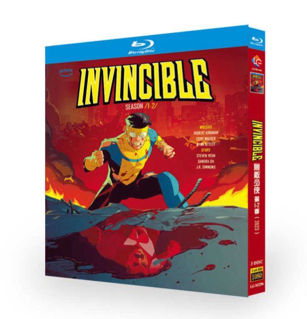 Invincible / インビンシブル ～無敵のヒーロー～ シーズン1+2 完全版 Blu-ray BOX 全巻