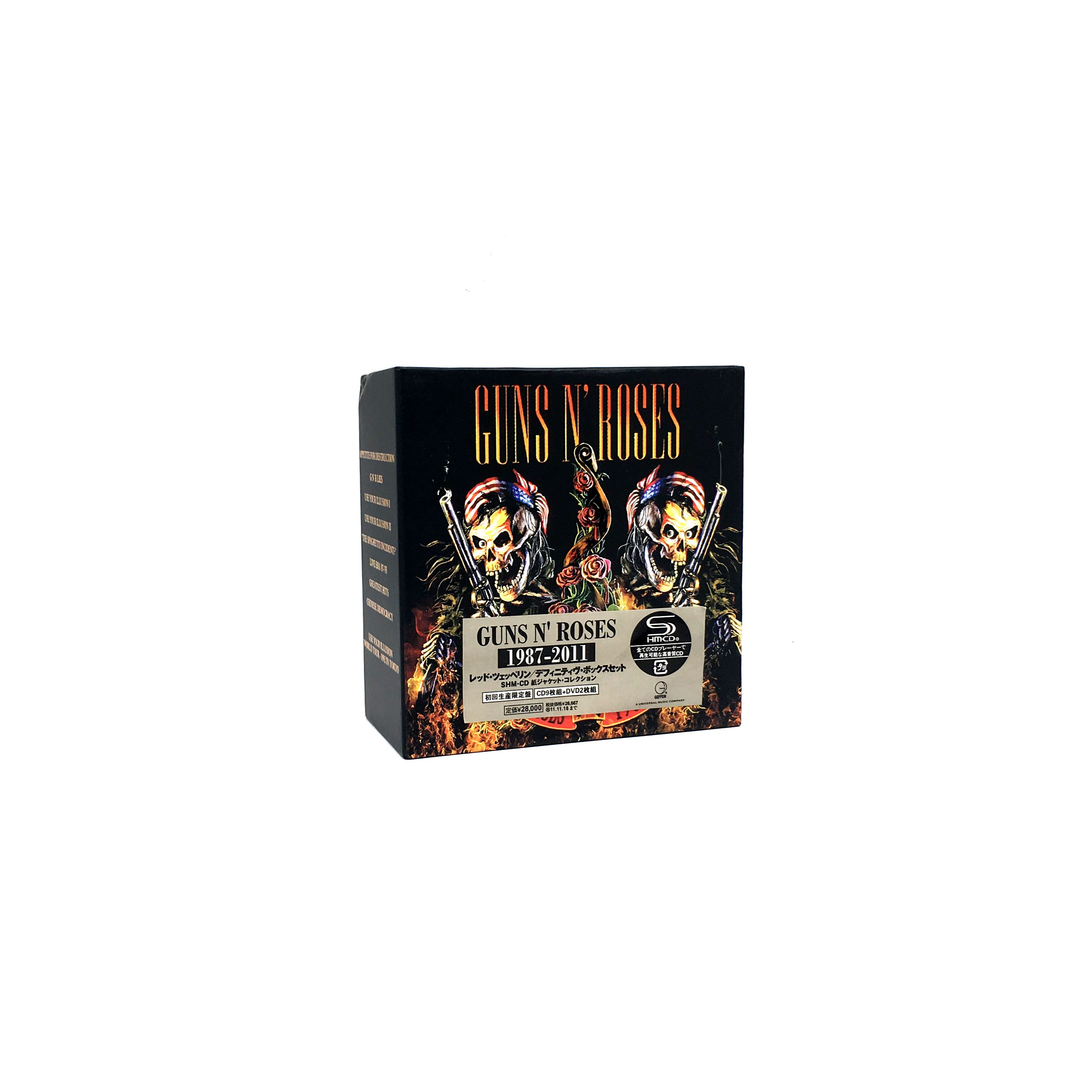 ガンズ・アンド・ローゼス 11枚組（9CD+2DVD）GUNS N' ROSES