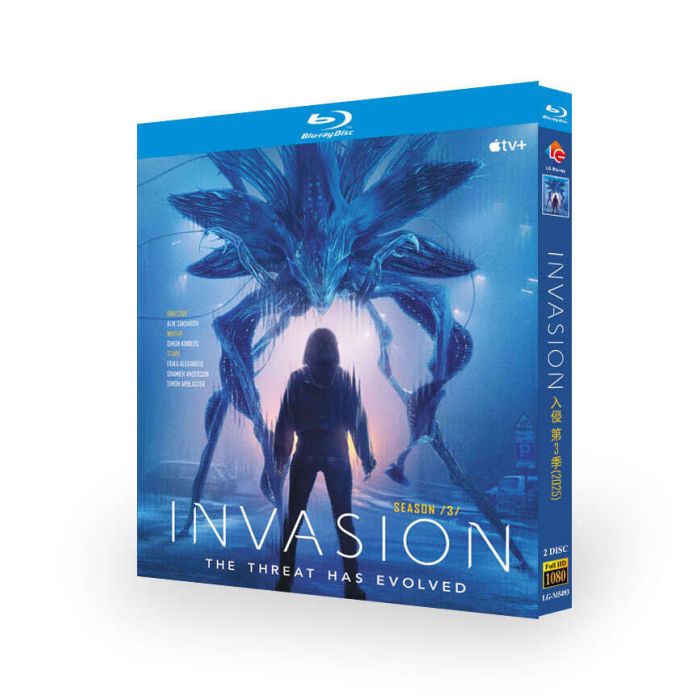 海外ドラマ インベージョン シーズン3 DVD ブルーレイ Blu-ray BOX 日本語字幕 [Blu-ray]