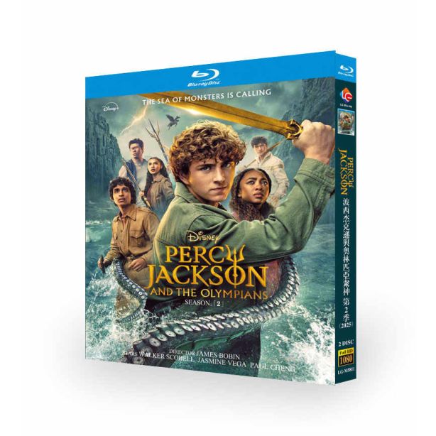 パーシー・ジャクソンとオリンポスの神々 シーズン2 DVD ブルーレイ Blu-ray BOX 日本語字幕 日本語吹き替え版 [Blu-ray]