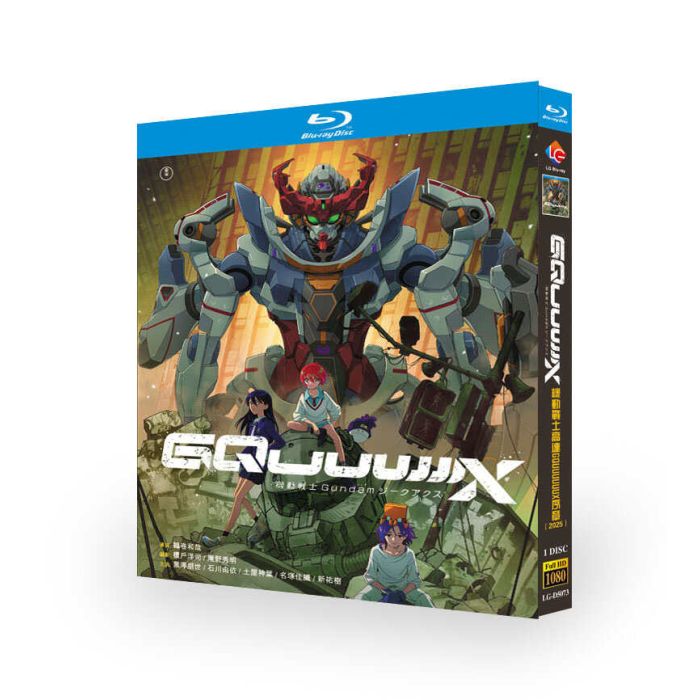 映画 機動戦士Gundam GQuuuuuuX -Beginning- DVD ブルーレイ Blu-ray BOX 