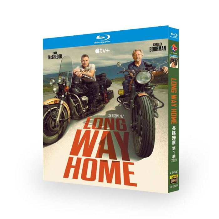 ドキュメンタリー Long Way Home ヴィンテージバイクの旅 DVD ブルーレイ Blu-ray BOX 日本語字幕 [Blu-ray]