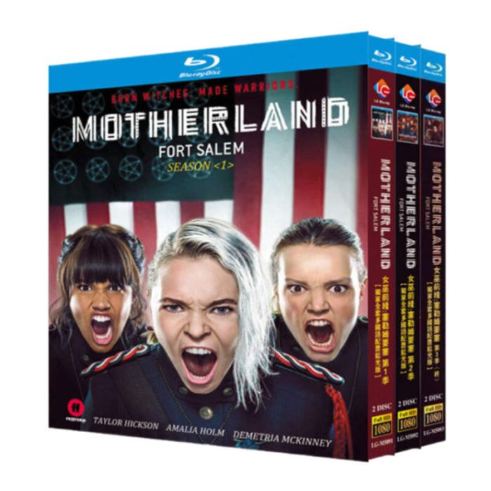 海外ドラマ マザーランド：フォート・セーラム シーズン1+2+3 DVD ブルーレイ Blu-ray BOX 日本語字幕 完全版 [Blu-ray]