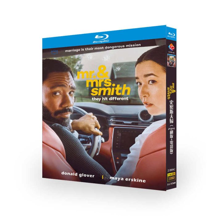 Mr. & Mrs. Smith / Mr. & Mrs. スミス TV+映画 完全版 Blu-ray BOX 日本語吹替版