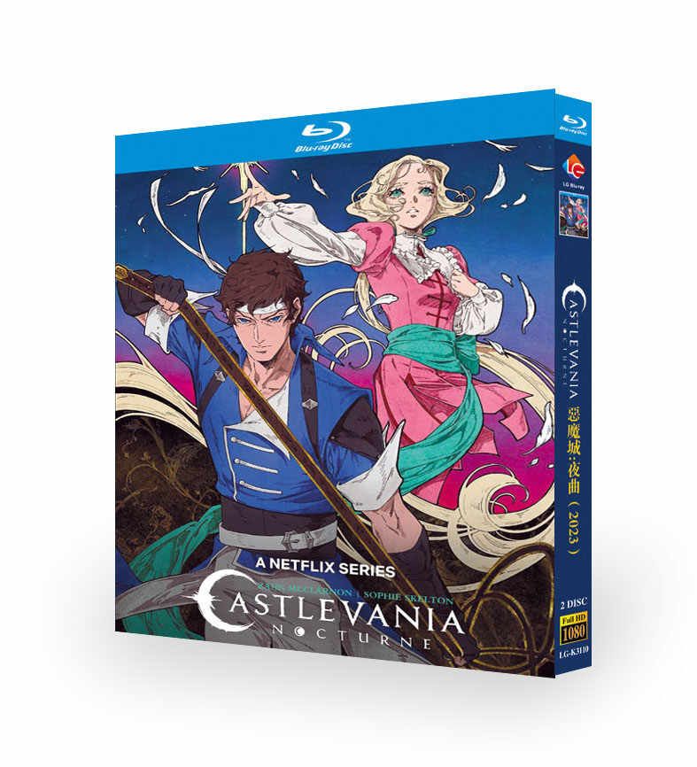 Netflix アニメ 悪魔城ドラキュラ －キャッスルヴァニア－: 月夜のノクターン DVD ブルーレイ Blu-ray BOX 日本語字幕 日本語吹替版 [Blu-ray]