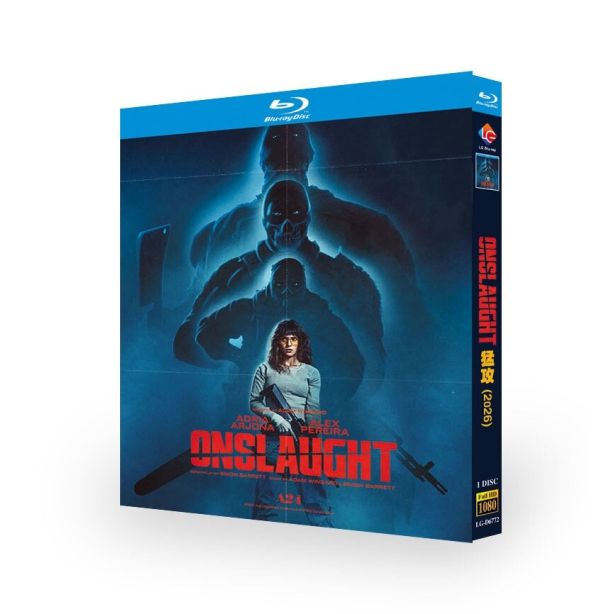 ホラー映画 Onslaught オンスロート DVD ブルーレイ Blu-ray BOX 日本語字幕