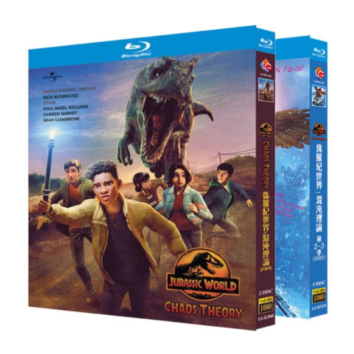 アニメ ジュラシック･ワールド／サバイバル・ミッション: シーズン1+2+3 DVD ブルーレイ Blu-ray BOX 日本語字幕 日本語吹替版 完全版 [Blu-ray]