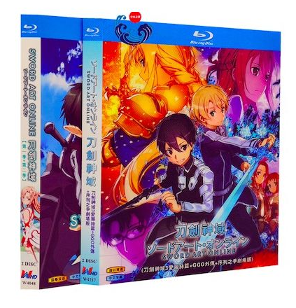 ソードアート・オンライン 第1+2+3期+GGO+劇場版 Blu-ray BOX 全巻 [豪華版]