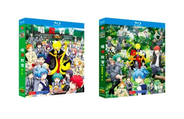 暗殺教室 第1+2期 全47話+SP+劇場版+映画 Blu-ray BOX 全巻
