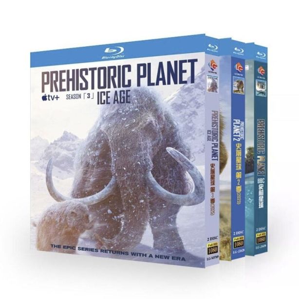 Prehistoric Planet 3 太古の地球から～氷河時代の動物たち DVD ブルーレイ Blu-ray BOX 日本語字幕 [Blu-ray]