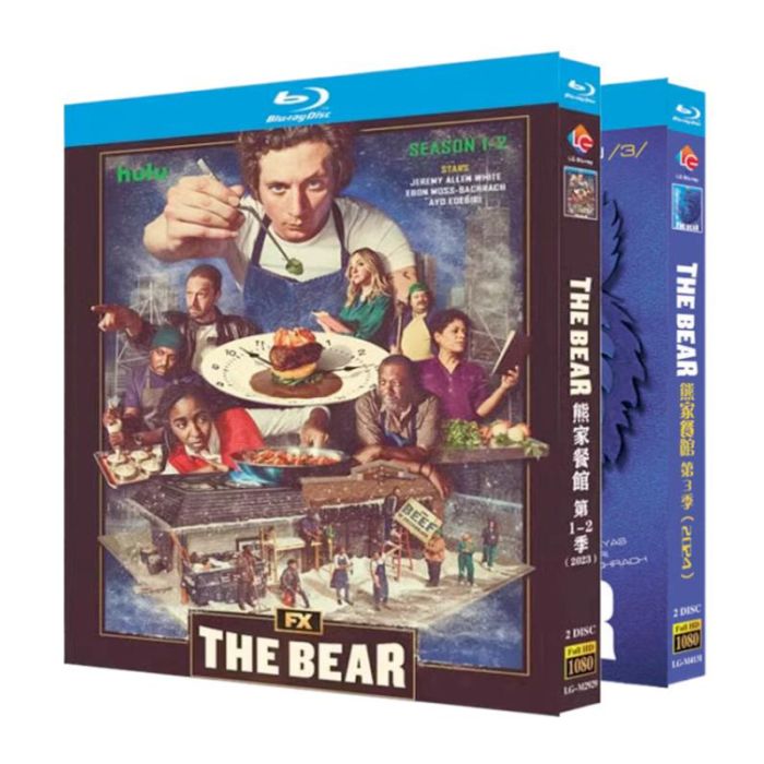 The Bear / 一流シェフのファミリーレストラン シーズン1+2+3 完全版 Blu-ray BOX 日本語字幕