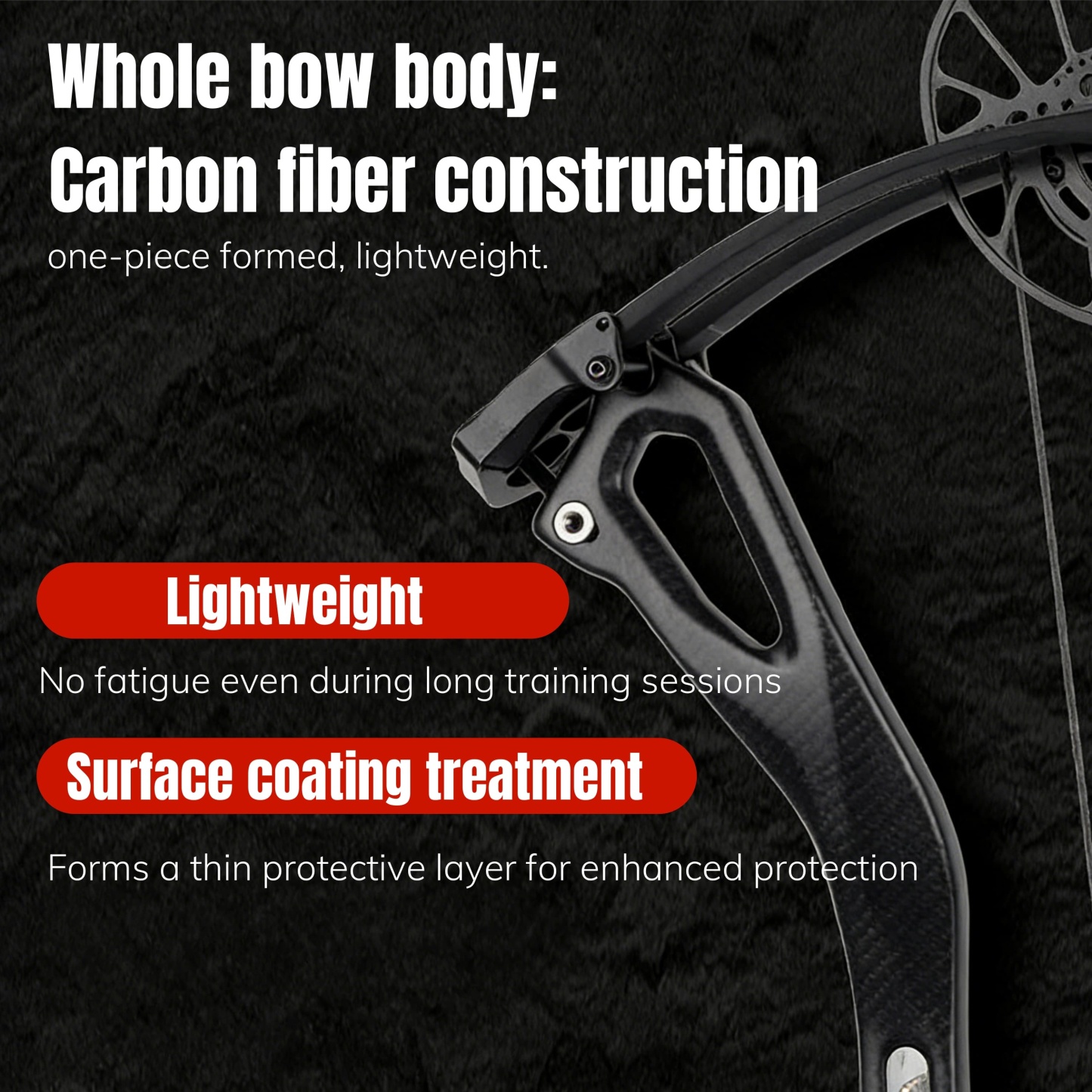 AGS Archery Compound Bow Arrows 45-75lbs Target Shooting RH