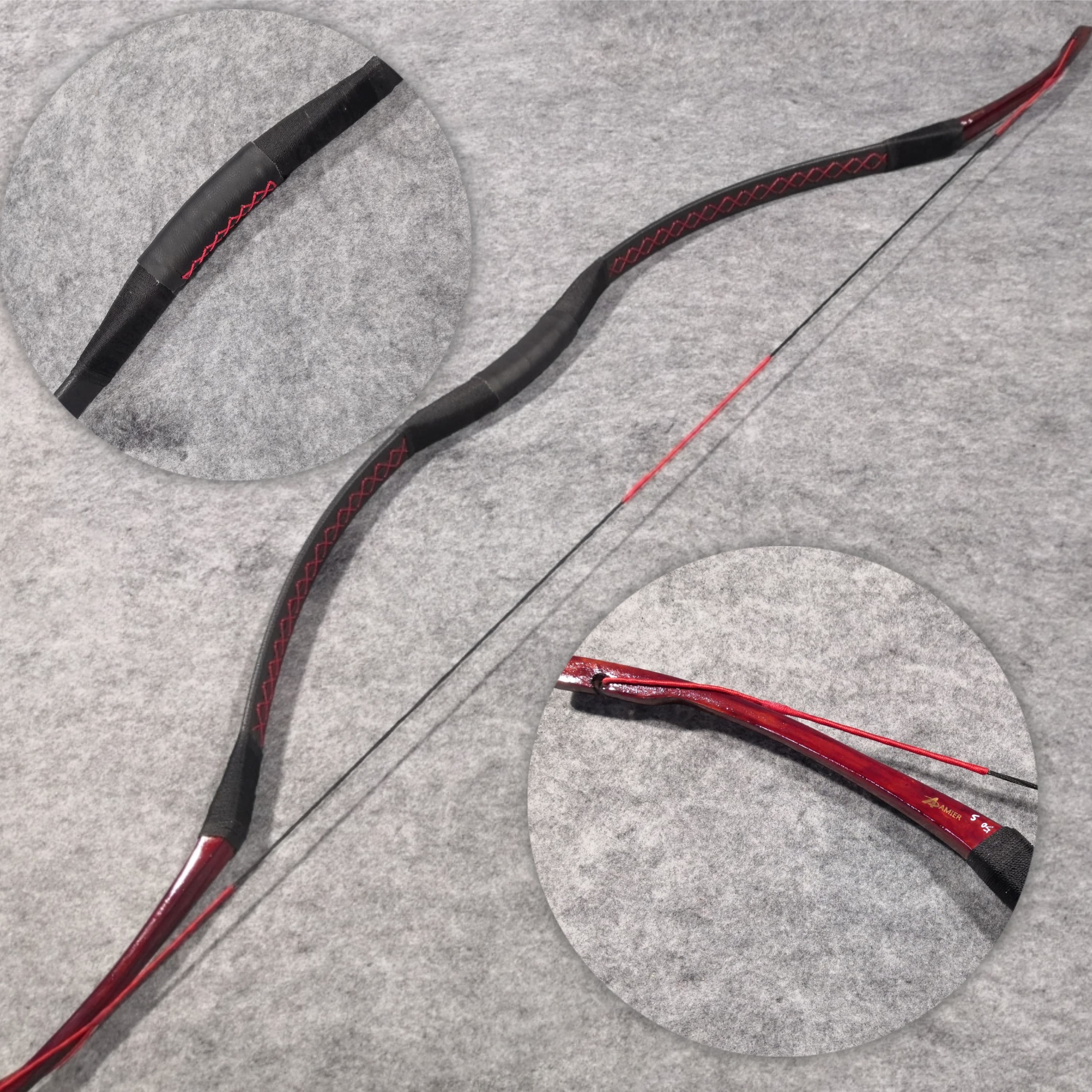 WOLFMAN Traditional Recurve Mongolian Horsebow 25-55lbs Wood