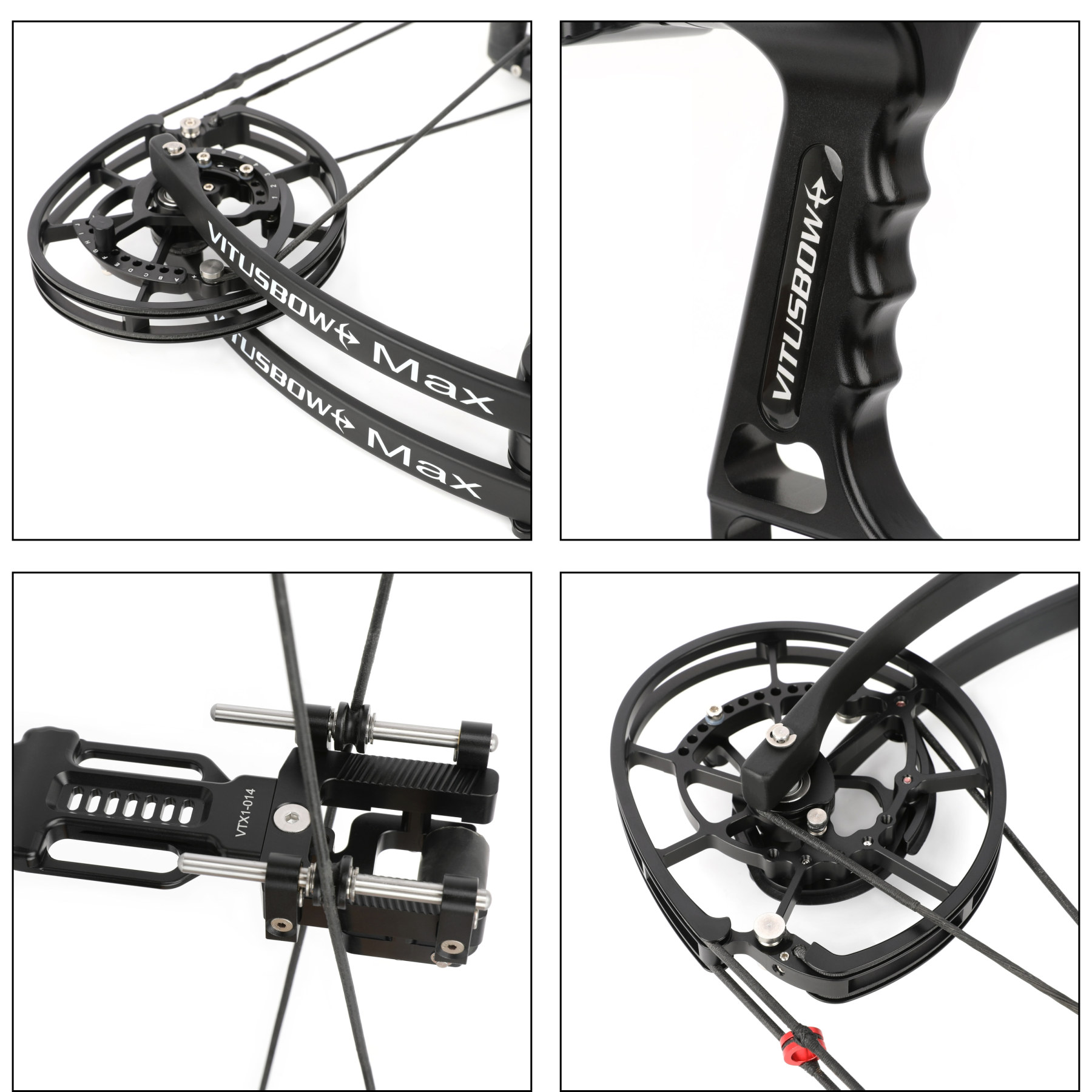 Dual-Use Compound Bow 30-80lbs Steel Ball & Arrow Shooting