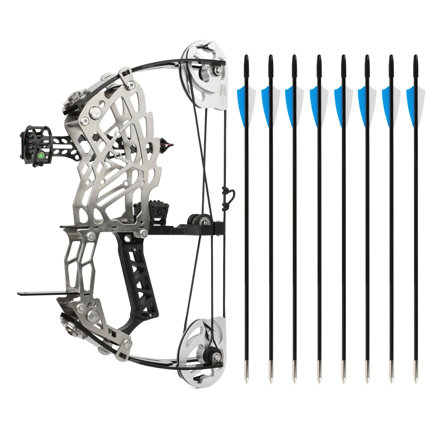 Mini Compound Bow Arrow Set Archery 15-32lbs Hunting Shooting