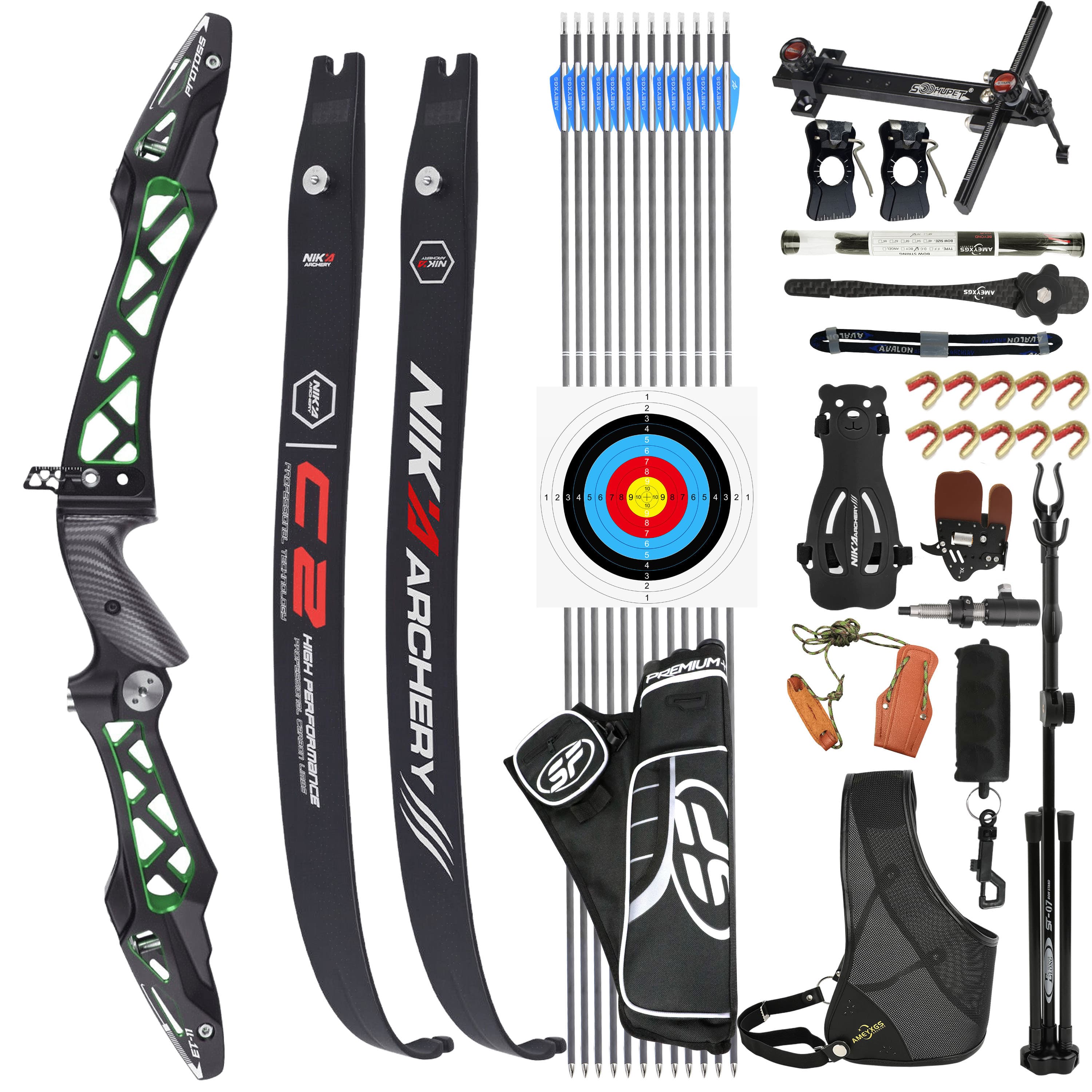 ET11 Professional Competitive Recurve Bow set