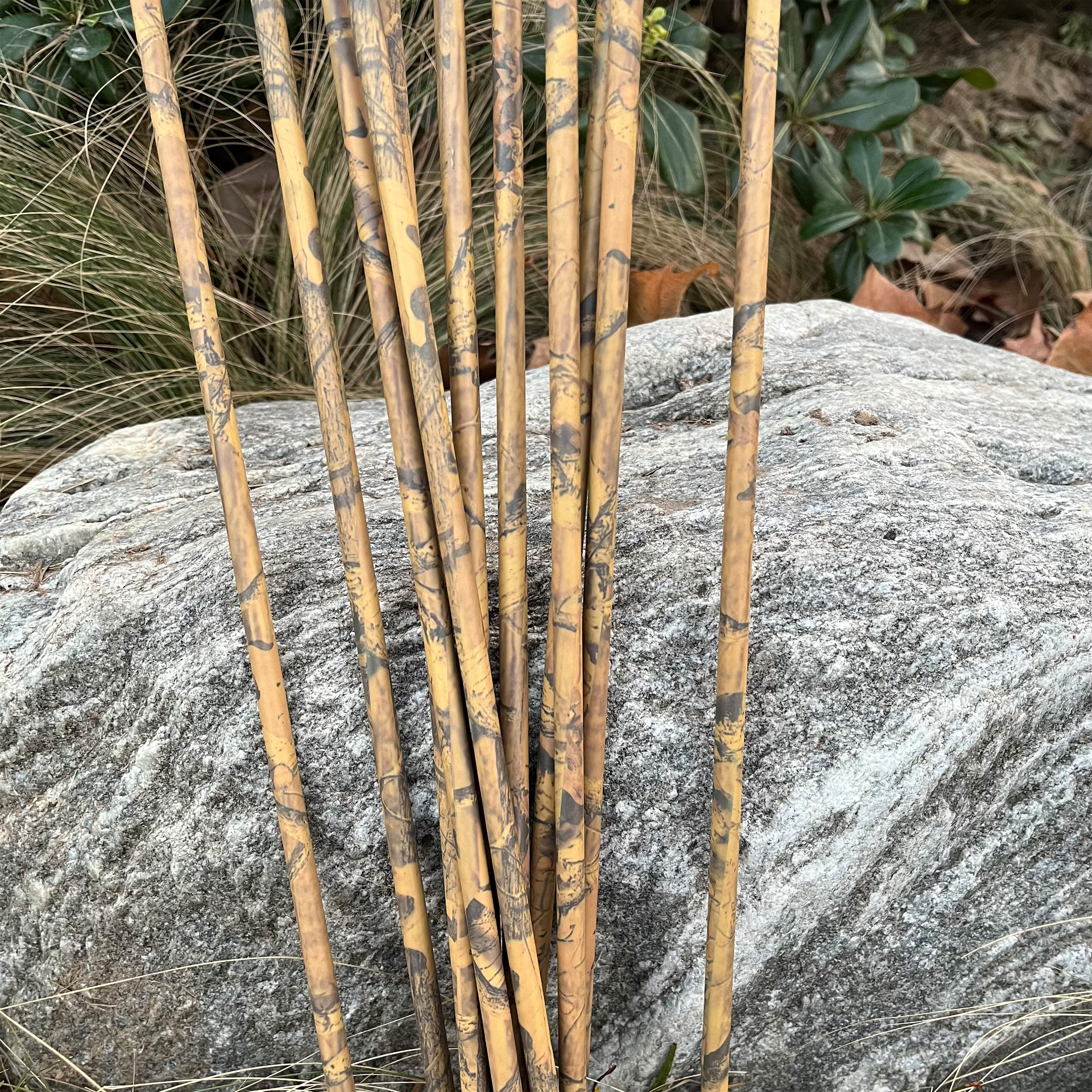 12pcs Carbon Mix Arrows 500 Spine, 31" Target Practice & Hunting