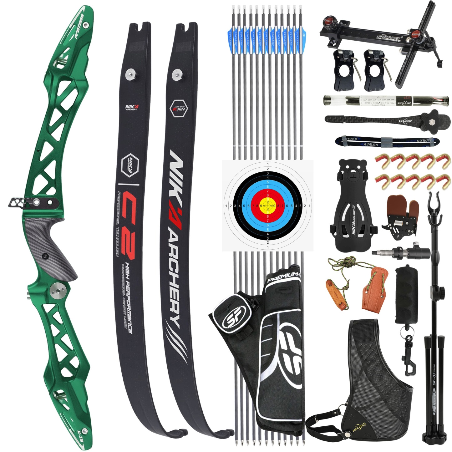 ET11 Professional Competitive Recurve Bow set