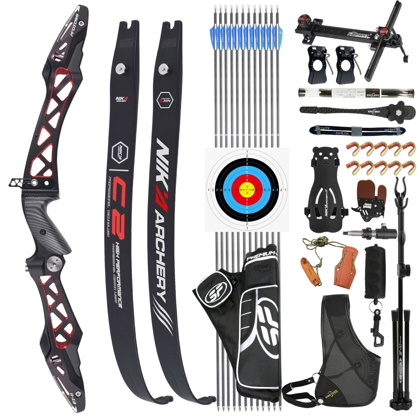 ET11 Professional Competitive Recurve Bow set