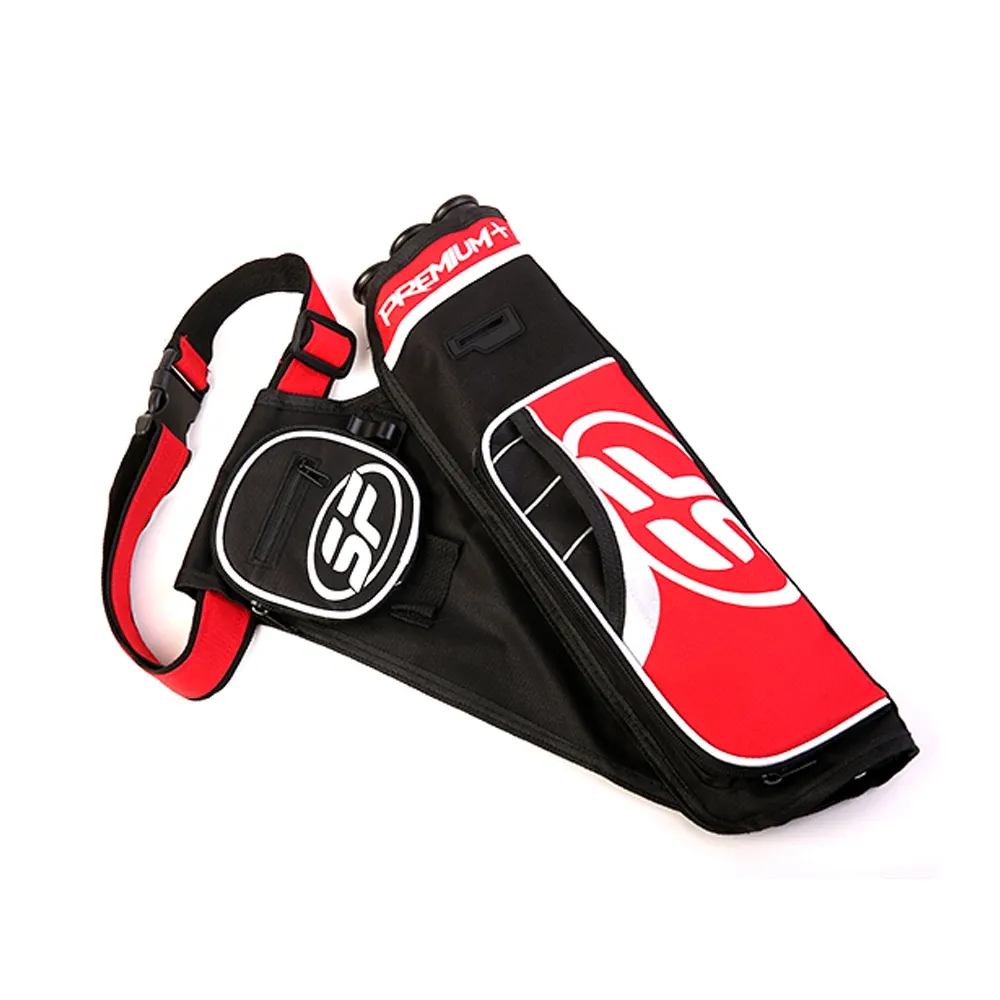 SF Arrow Quiver Shoulder Bag 3 Tubes Arrow Holder for Recurve Bow