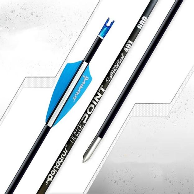 PANDARUS ICEPOINT 40T Pure Carbon Arrows .003" 3.2mm Competition