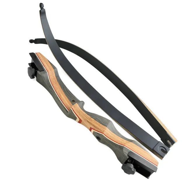 62 Inch Recurve Bow and Arrows 30-50 lbs American Hunting Bow RH