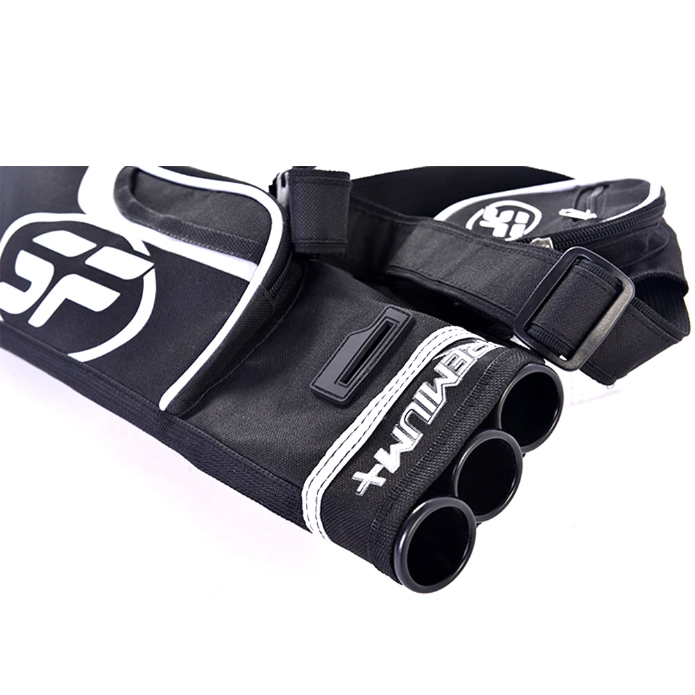 SF Arrow Quiver Shoulder Bag 3 Tubes Arrow Holder for Recurve Bow
