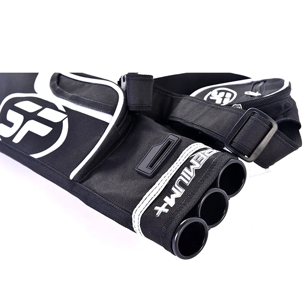SF Arrow Quiver Shoulder Bag 3 Tubes Arrow Holder for Recurve Bow