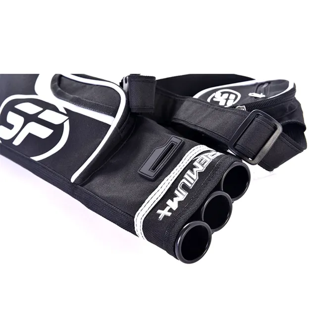 SF Arrow Quiver Shoulder Bag 3 Tubes Arrow Holder for Recurve Bow