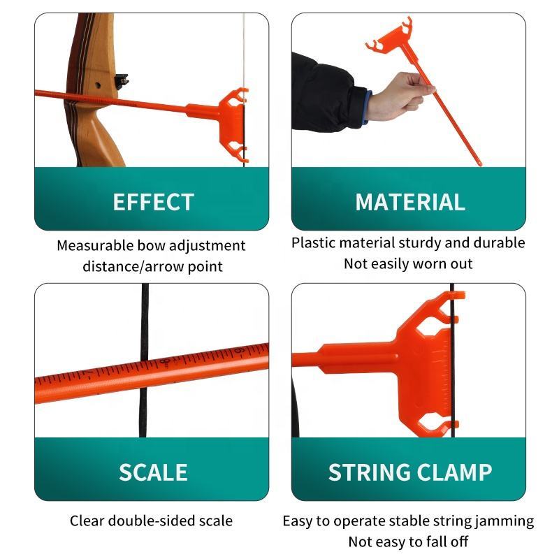 Archery Ruler Compound Bow Recurve Bow Tool Accessories