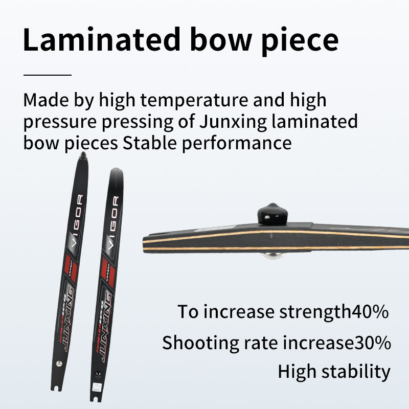 Junxing Archery F165 ILF Recurve Bow Limbs 20-40 lbs For Adult