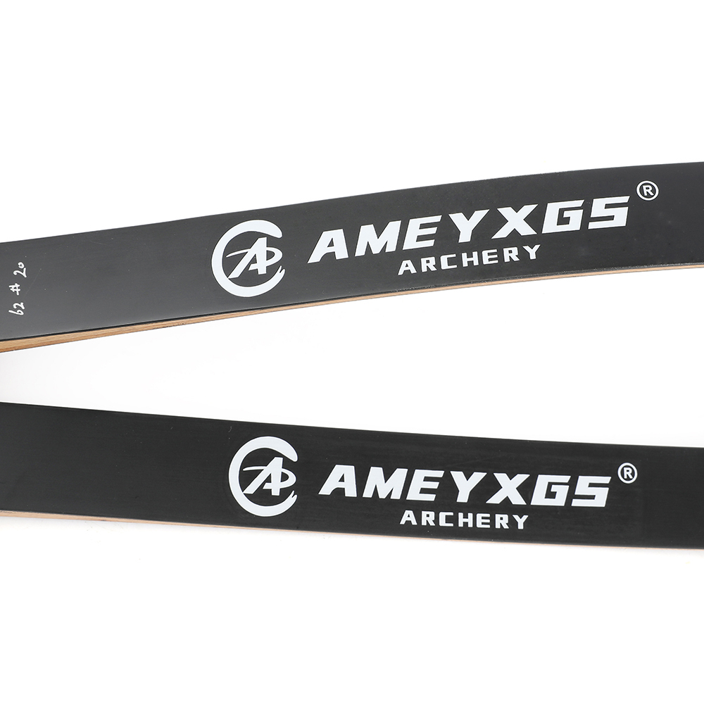 1 Pair 20-50lbs Recurve Bow Limbs Takedown Bow Archery Hunting Shooting