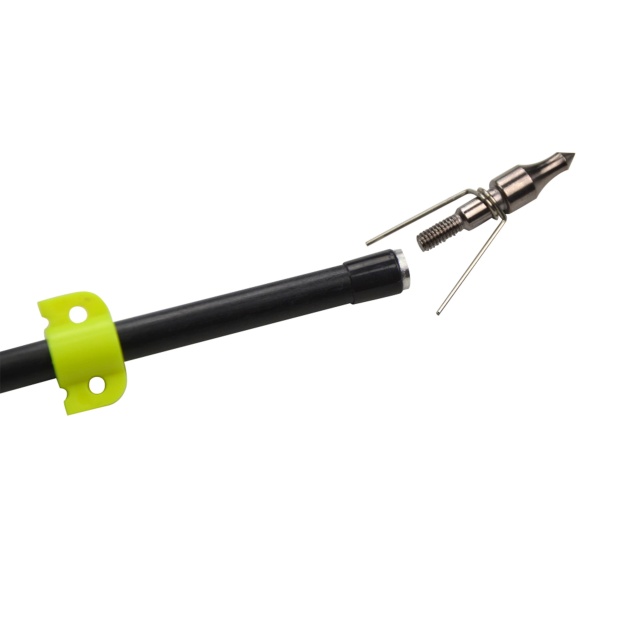 Bowfishing Arrow Archery Fishing Glue-on Nock Additional Screw