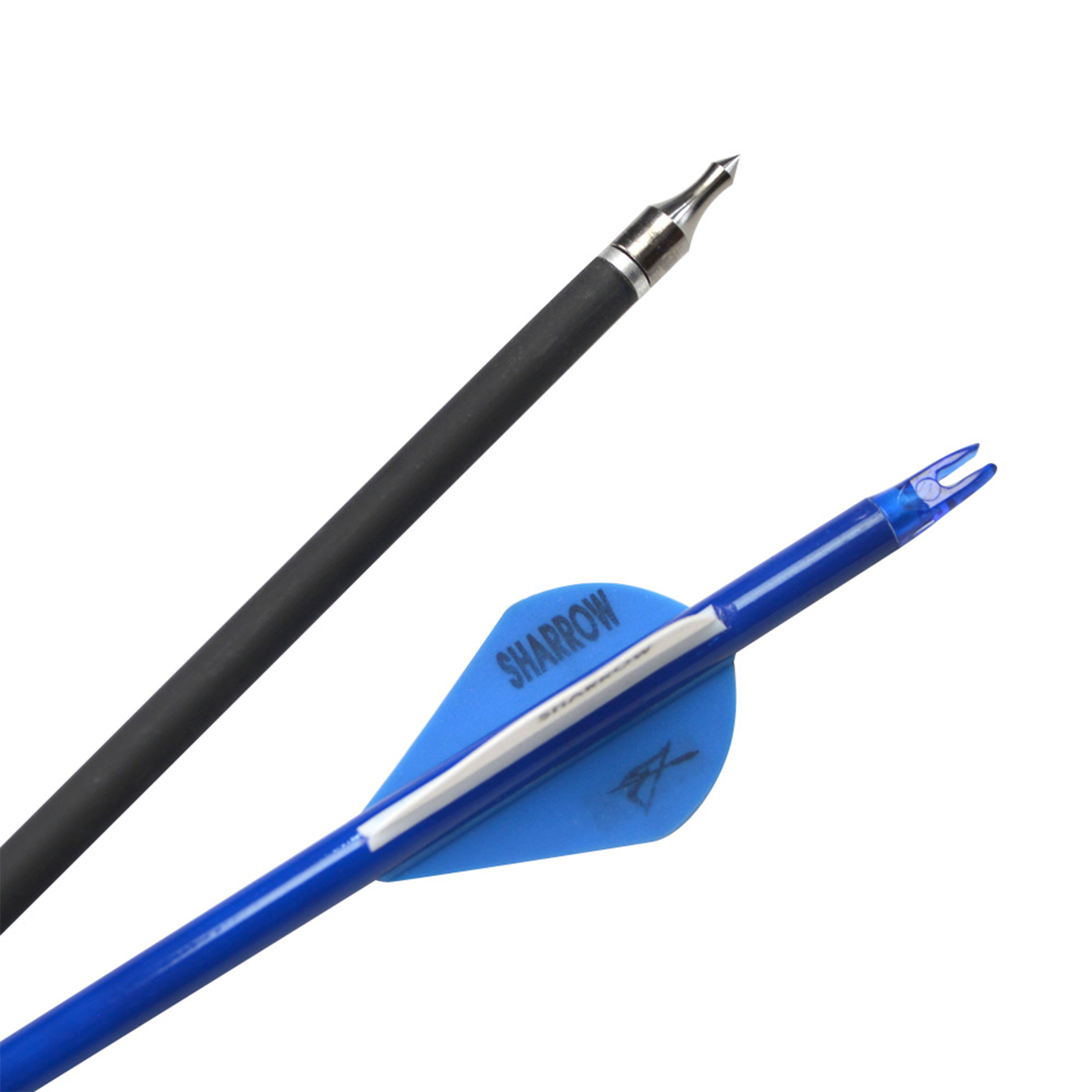 Archery Carbon Arrows Vanes Recurve Compound Bow Shooting